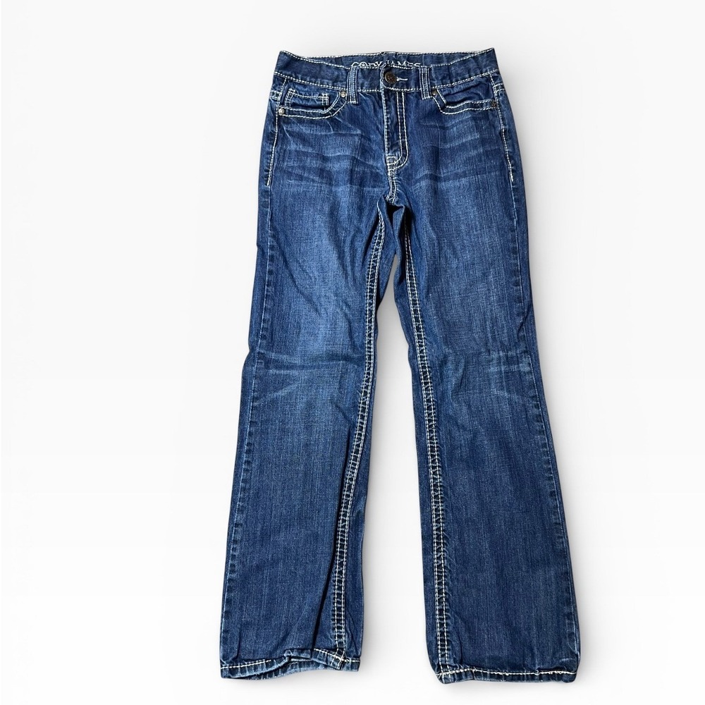 Cody James Boys Denim Jeans Adjustable Waist‎ W20 Bootcut Stretch Western Rodeo